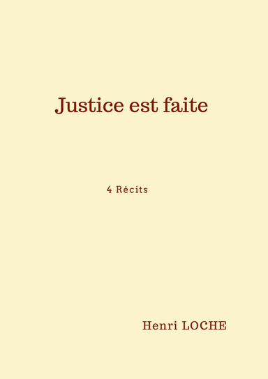 Justice est faite