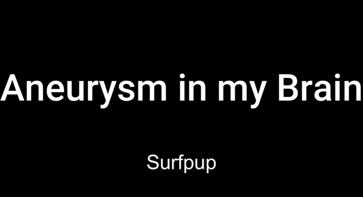 Aneurysm in my Brain
