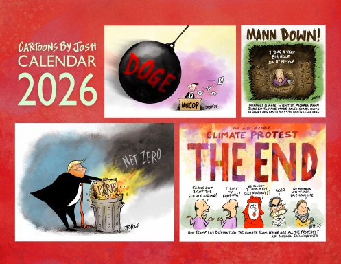 Cartoons by Josh Calendar 2026