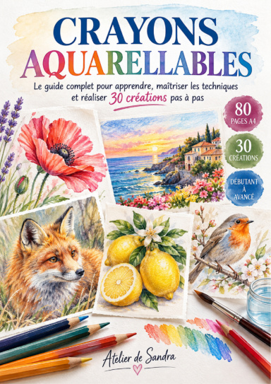 Crayons aquarellables
