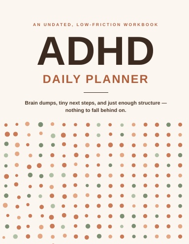 ADHD DAILY PLANNER