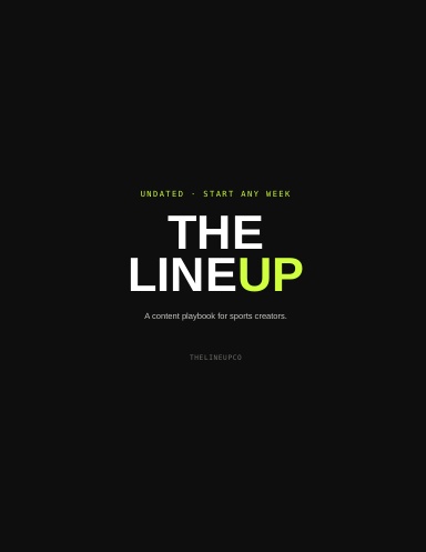 The Lineup