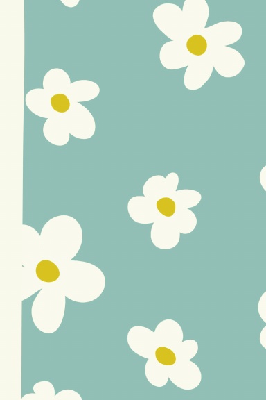 Blue Daisy Spiral Journal | Floral Lined Notebook for Writing & Journaling