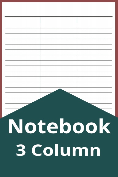 3 Column Notebook