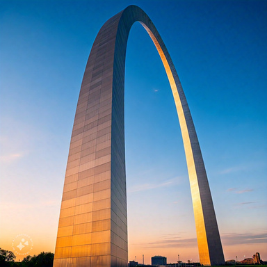 The  Saint Louis Arch