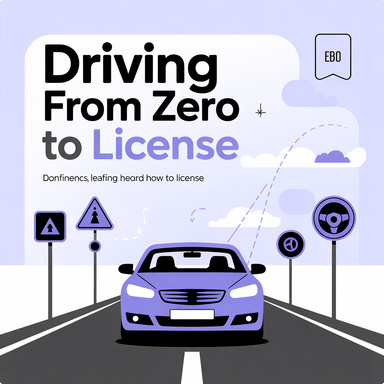 Driving from Zero to License: A Beginner’s Guide