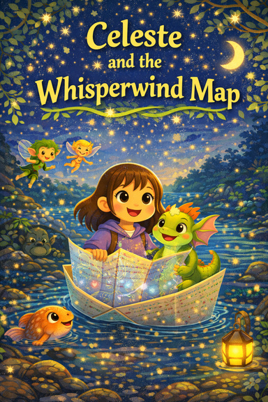Celeste and the Whisperwind Map