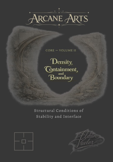 Arcane Arts: Core — Volume II / Density, Containment, and Boundary