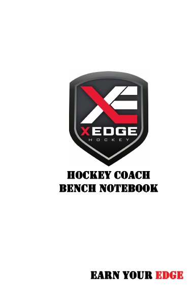 Hockey Coach Bench Notebook