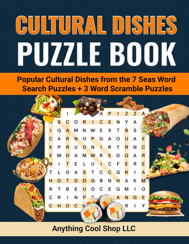 Popular Cultural Dishes Puzzle Book