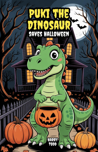 Puki the Dinosaur Saves Halloween