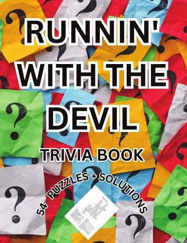 RUNNIN' WITH THE DEVIL TRIVIA PUZZLE BOOK