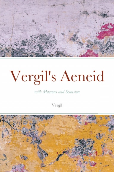 Front cover of Aeneid book from Lulu