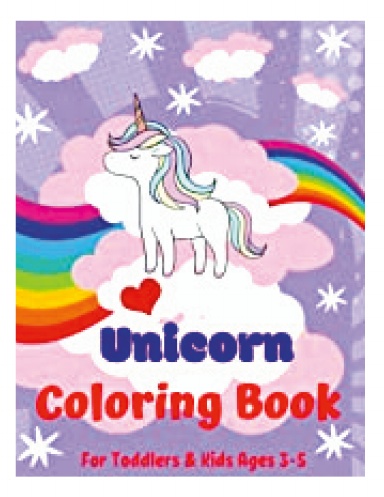 Unicorn Coloring Book For Kids Ages 4-8