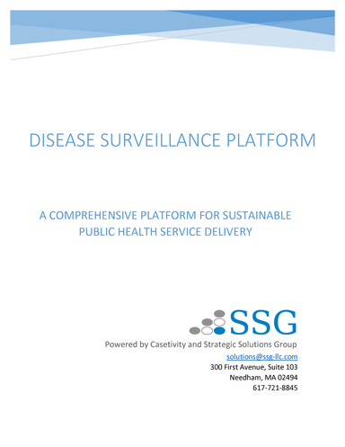 Disease Surveillance Platform