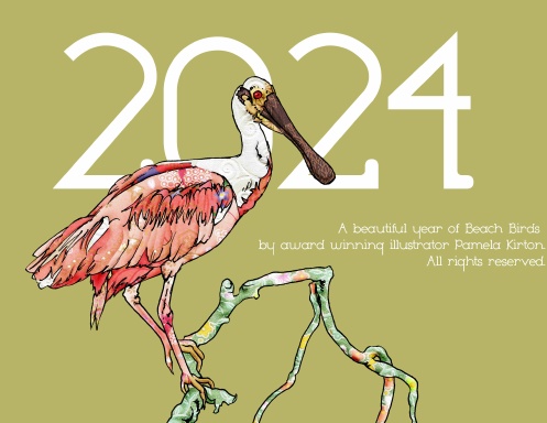 Beach Birds 2023 Calendar