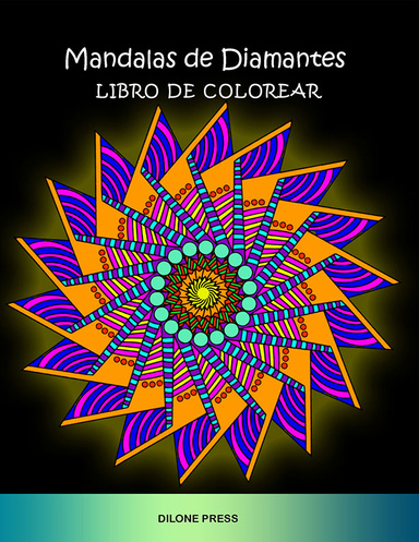 Mandalas de Diamantes Libro de Colorear