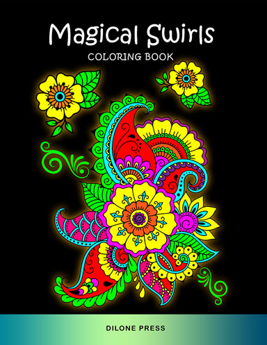 Magical Swirls Coloring Book