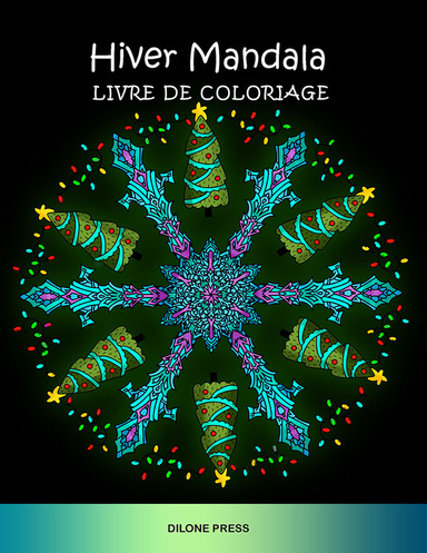Hiver Mandala Livre de Coloriage