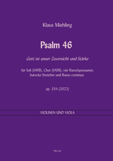 Psalm 46 (Violinen und Viola)