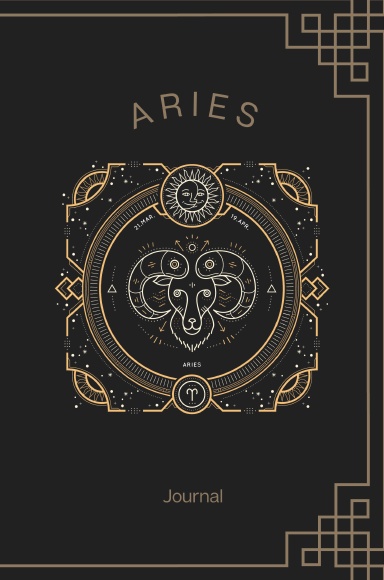 Scared geometry Vintage Aries zodiac Bullet Journal