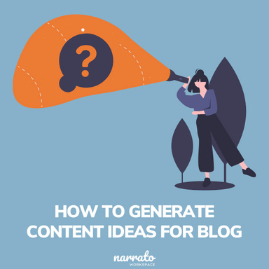How to generate content ideas for blog