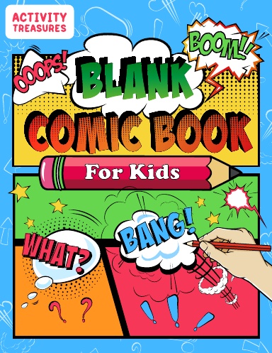 Blank Comic Book For Kids