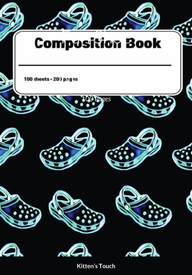 Fun Shoe Themed Notebook