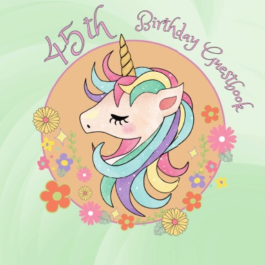 45th Birthday Guest Book