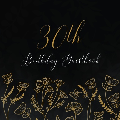 30th Birthday Guest Book