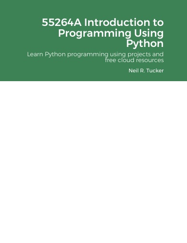 55264A Introduction to Programming Using Python