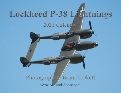 Lockheed P-38 Lightnings, 2021 calendar