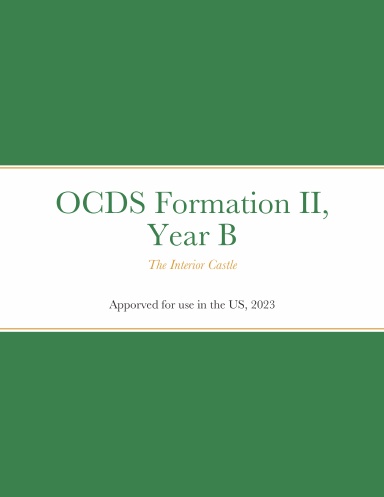 OCDS Formation II, Year B
