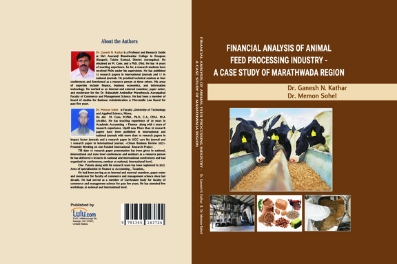 Financial Analysis of Animal Feed Processing Industry - A Case Study of Marathwada Region