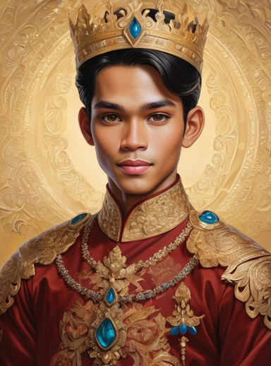 Indonesian Prince Full of Pride and Honor