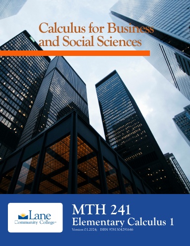 MTH 241 Elementary Calculus