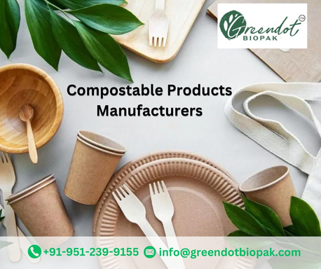 Compostable Products Manufacturers - Greendot Biopak