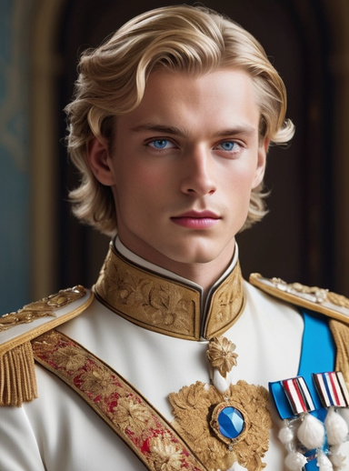 German Prince Full of Pride and Honor