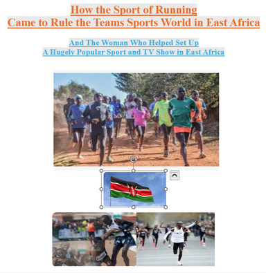 Kenya's Amazingly Exciting Running Contests TV Show