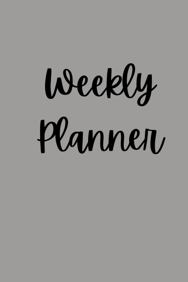 Weekly Planner