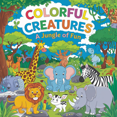 Colorful Creatures: A Jungle of Fun
