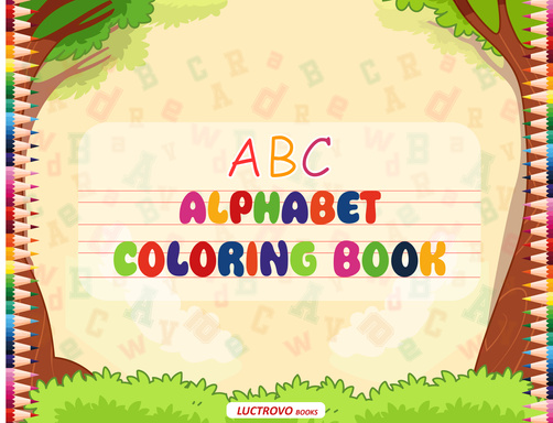 ABC Alphabet Colouring Book