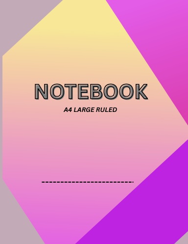 Notebook - Rainbow