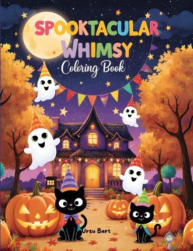Spooktacular Whimsy Coloring Book