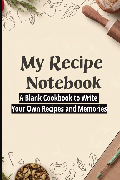 MY RECIPE NOTEBOOK