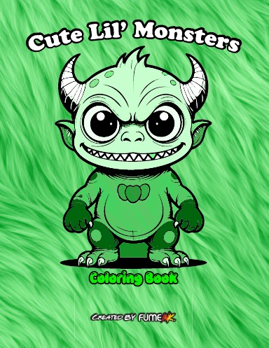 Cute Lil’ Monsters Coloring Book