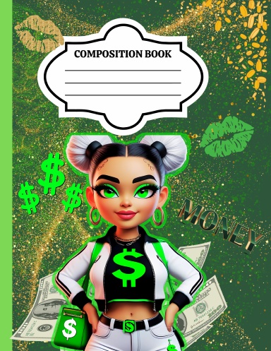 I Love Money Composition NoteBook