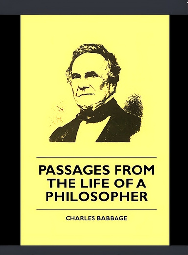 Passages from the Life of a Philosopher
