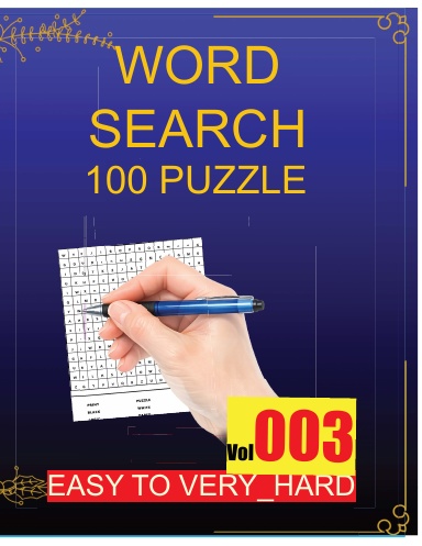100 Word Search Puzzle