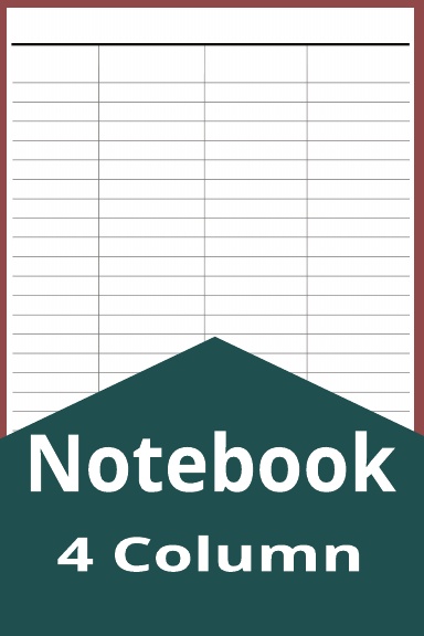 4 Column Notebook